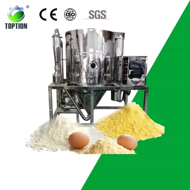 For Automatic Industrial Spray Drying Equipment for Food Processing SUS304L Material 10Kg/h Moisture Evaporation