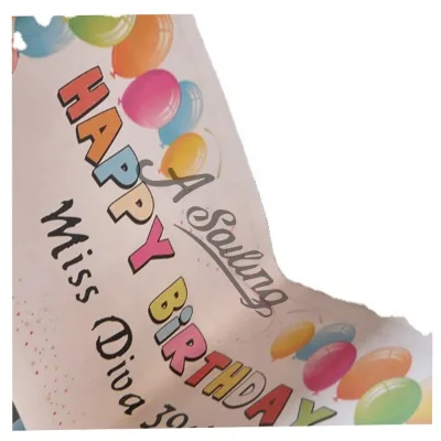 Birthday Party Supplies Promotional Custom Happy Birthday Outdoor Banner