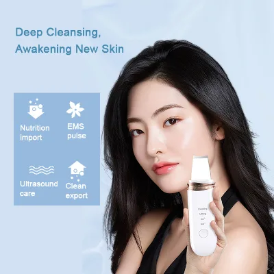 Hot Sale 2024 2023 Blackhead Remover Pore Vacuum Cleaner Electronic Professional Ultrasonic Facial Skin Scrubber Golf