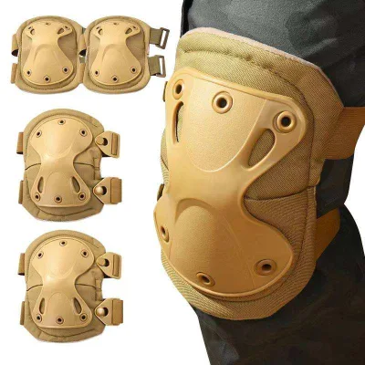 ZJFIT Wholesale G3 EVA Tactical Frog Style Thick Knee Support Pads Advanced Protection Customized Color Adult Use 20x17cm Sports