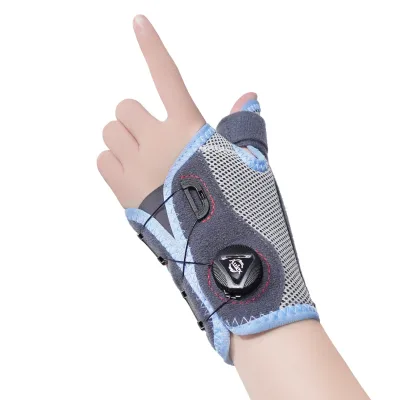 Rotating-Adjustable Compression Wrist Brace for Thumb Sprains Sports Rehabilitation