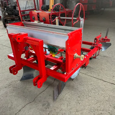 Ridging Film Laying Machine 2 Row Vegetable Ridger Soil Ridger Machine