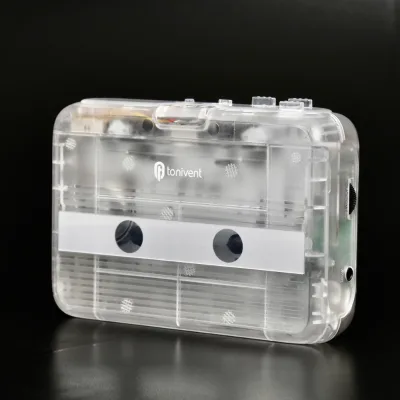 Portable for Bluetooth Cassette Player with Wireless FM Radio Ability to Capture for Bluetooth Signals for Home or Office Use