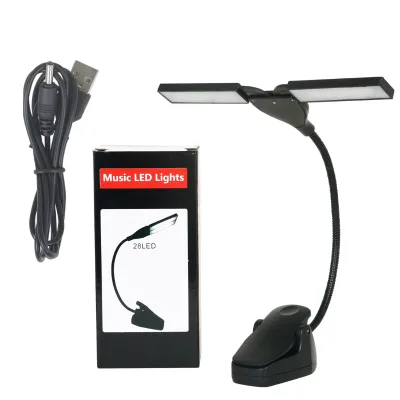 Wholesale Multifunctional Stand Lamp with Dual Black LED Rechargeable 360 Dead Angle Stand Lamp