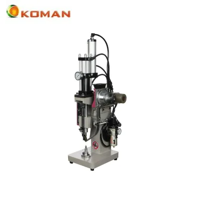 Easytech Full Automatic Shoe Machine Semi Auto Pneumatic Press PVC Flex Banner Eyelet Punch