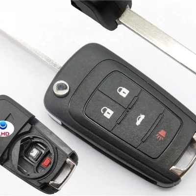Best Quality Flip Car Key Shell for Chevrolet Cruze Epica Lova Camaro Impala for OPEL Astra J Corsa Insignia E Insignia