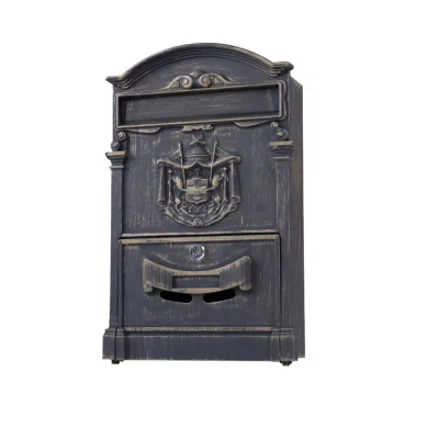 Christmas Promotion Hot Selling Outdoor Metal Wall-Mounted Rural Urban Universal Fashion Retro Style Mailboxes