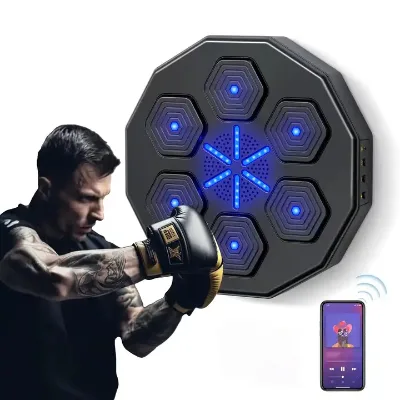 Wholesale Smart Music Boxing Target Electronic Light Boxing Target Response Trainer Parent-Child Mutual Boxing Machine