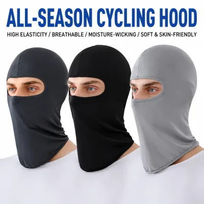 Custom Printed Cooling Sun Protection Quick Dry Elastic Cooling Bicycle Protection Motorcycle Cycling Cap Face Mask Balaclava