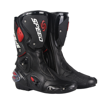 Unisex Motorcycle Boots Extended Multi-directional protection Anti slip Gear Design Motorcycle Riding Shoes