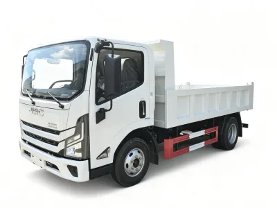 JMC Light Duty Dump Truck 4x2 Hydraulic Rear Tipper Cargo Tipper Truck Used for Construction Sand Waste Transportation