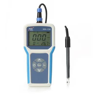 DOS-1702 Portable Ph Tds Conductivity Meter BNC Connector Waste Water Electrical EC Meter RS485 Modbus RTU 0.01 ~2000ms/cm