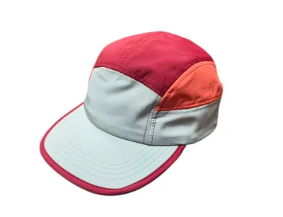 High Quality Nylon Soft Outdoor Men's Sport Running Camper Hat 3D Embroidery Logo Multi-Panel Fashion for Ski Travel Casual Use