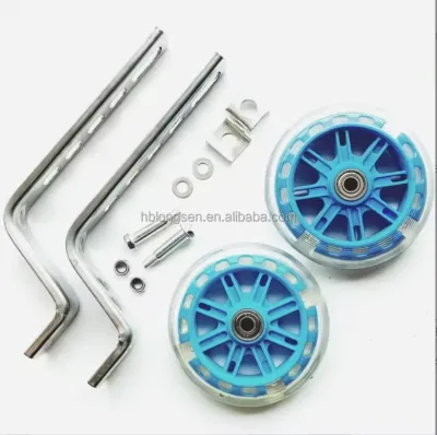 Longsen Model 905 12" 14" 16" 18" Bike Training Wheels with Flashing Lights