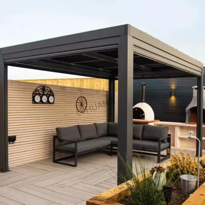 Multifunction Modern Designs Waterproof Sun Room Pergola Aluminium Outdoor
