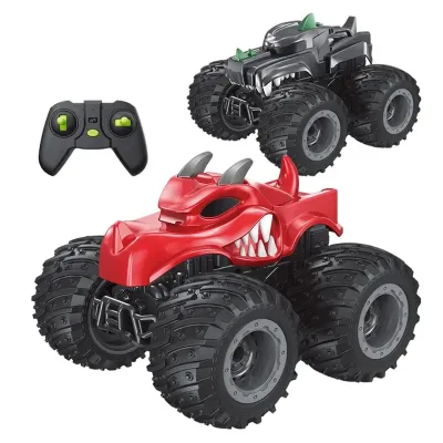 Bechotoy 2.4G with Remote Control Spray Function Off Road Vehicle Climber Rc Truck for Kids Cool Lights Car