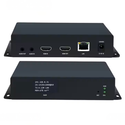 HD MI IP TV 1CH 1080p Live Tv Streaming Audio Video to Ip Encoder