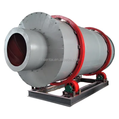 Industry Three Drum Dryer with High Output Efficiency Chemical Dryer for Slag Clay Coal Dry Mixed Mortar Yellow Sand Heating