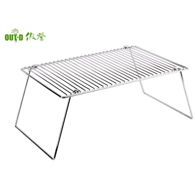 Portable Charcoal BBQ Grill Folding Outdoor Barbecue Grill for Camping Pinnic
