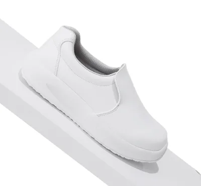 Accept Custom Colors All Seasons Microfiber Leather Comfortable Ventilate Kitchen Chef Work Shoes