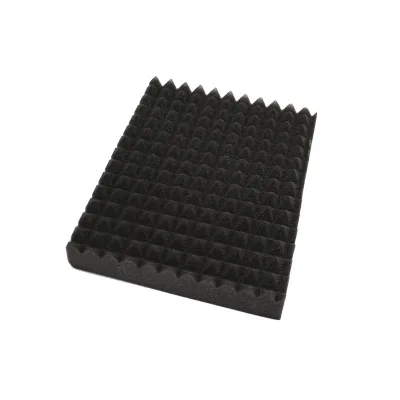Donghong 10-50mm Acoustic Foam Panels 100pcs Caton 2\" Thick 30 Kg/m3 Density Microphone Sound Stop Sound Absorption Studios