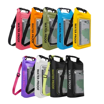 Dry Bag Touch Screen Waterproof Bags for Trekking Drifting Rafting Surfing Kayak Outdoor Sports Bags Camping Equipment
