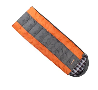 Polyester Nylon Cold Weather Camping Sleeping Bag with Pillow for Camping Outdoor