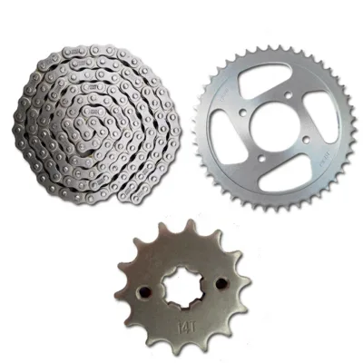 Motorcycle Parts 428 520h Chain Durable Chain Sprocket Assembly for America Market