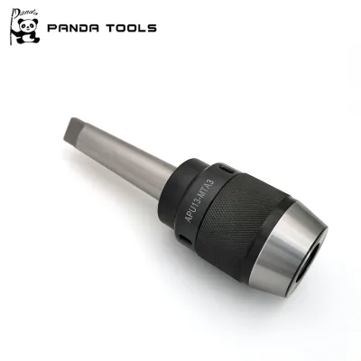 APU Morse Integrated Precision Self-Tightening Drill Chuck Tool Handle New Condition for CNC Machines and Machinery