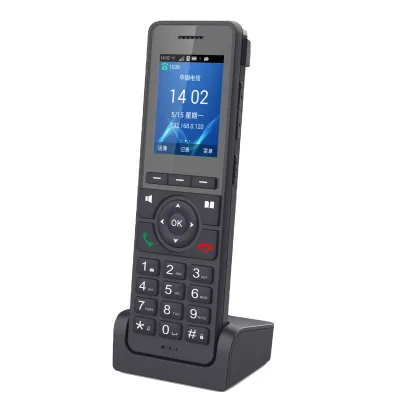 Hospital Desktop Phone for Elders Full Accessories Cordless Wifi 4G Full Bands for Bluetooth 2.4 Call Transfer SIP IP GSM POE