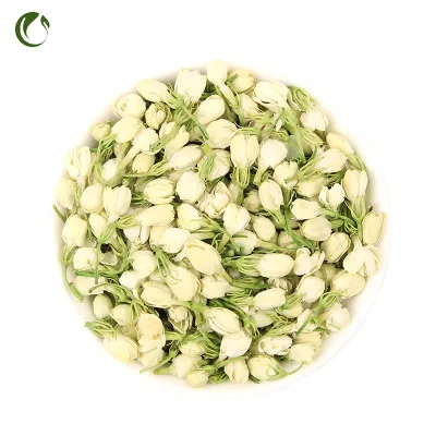 Wholesale Health Tea Jasmine Tea Fresh Jasmine Buds Flower Loose Leaf Sachet 24 Month Shelf Life Bulk Bag Customizable Packaging
