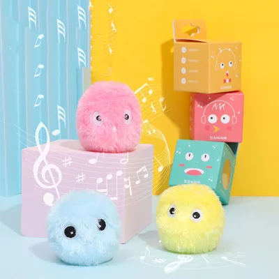 Plush Soft Fluffy Electric Pet Cat Toys Automatic Rolling Smart Electronic Smart Cat Pet Toys for Wholesale