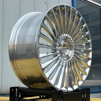 Multiple Spoke 17 18 19 20 Polished Forged Wheels 5*112 5*120 5*110 66.56 Passenger Car Wheels Best Selling for GLS Class CT6