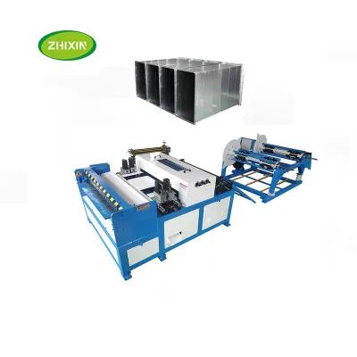 Hot Sale 0.5mm 1.2mm SS Cold Rolled Steel Duct Production Line III for Industrial HVAC Dust Exhaust System