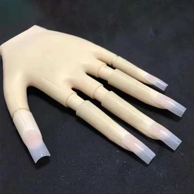 Salon USE Realistic Practice Nail Training Practice Hand Model False Hand Silicone Nail Practice Hand for Nail Art
