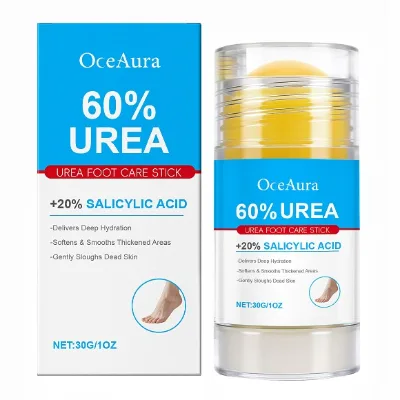 OEM/ODM Foot Heel Care 60% Urea Stick Gentle Cleansing Nourishing Skin Odor Refreshing Moisturizing Foot Treatment Care Stick