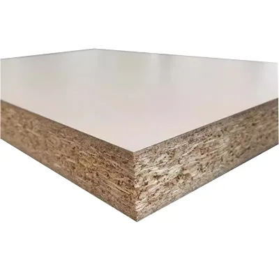 Best Price Pine Eco-Friendly Modern Villa Use 16mm E0 White Chipboard Sheets Faced Board