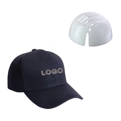 Factory Price Low MOQ Custom LOGO CE EN812 ABS Safety Baseball Hard Hat Custom Bump Cap for Head Protection