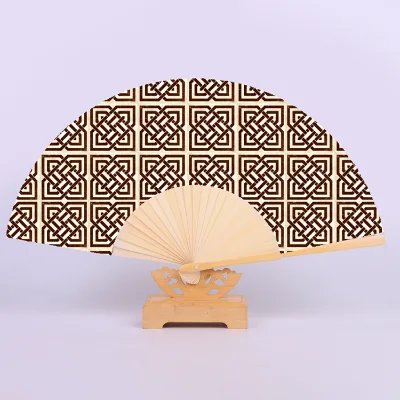 Popular Handmade with Custom Design Bamboo Fan Colorful Paper Hand Fan Folding Fan for Painting