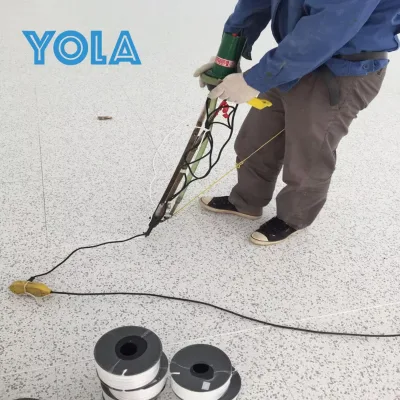 Clean Room ESD PVC Tile Flooring System Industrial Design Anti-Abrasive and Anti-Static for Workshop Application