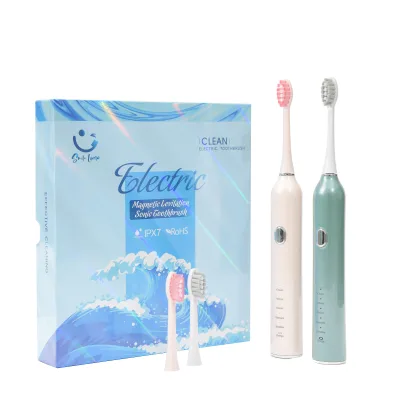 Smile Luna 7205 Adult Jewel Color Sonic Tooth Brush Waterproof IPX7 Whitening Electric Toothbrush