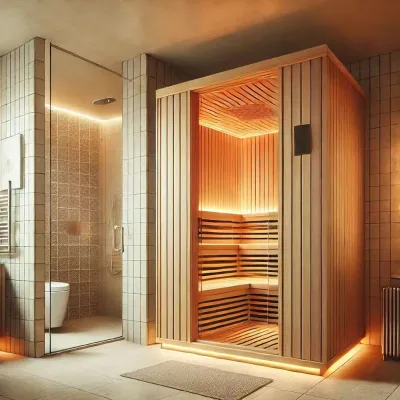 Premium Indoor Traditional Sauna Room Low Emf Infrared Steam Generator Included | Bulk Order for Dealers