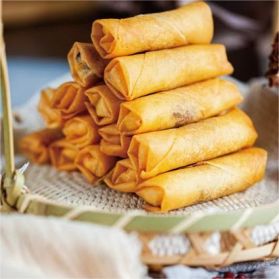Chinese Pastry Food Frozen Spring Roll Hot Sale Spring Rolls Pastries