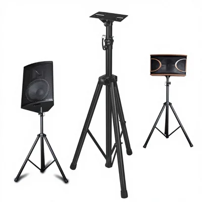 LKT-740 All Metal Speaker Stand Adjustable Height Speaker Stand Professional Floor Tripod Speaker Stand Manufacturer