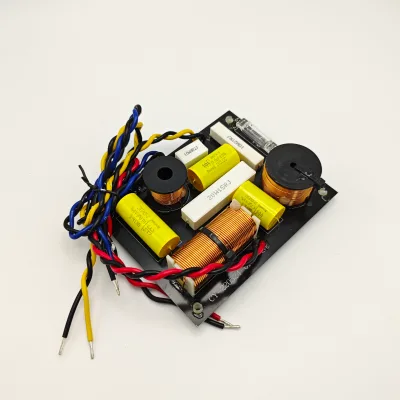 Bevenbi Binding Post Terminal or Cable with Bulb Fuse 2 Way 3 Way Crossover for KTV/Professional Stage Speaker 1200W Crossover