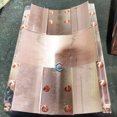 Forged Copper Tile Graphite Electrode Contact Clamp for Saf Furnace