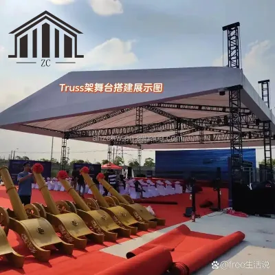 Aluminum Stage Platform Truss System Booth Truss Display
