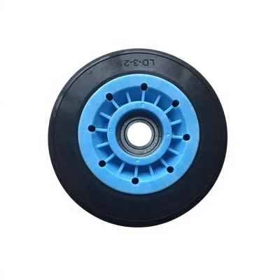JC1101-10 BLACK Multi-Rubber (Silicone) Wheel for Clothes Dryer Parts