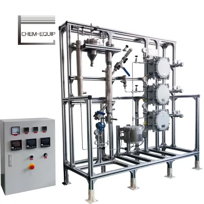 Plug Flow Steam Reforming Reactor Catalytic Alkylating Fludized Bed Reactor Semiautomatic