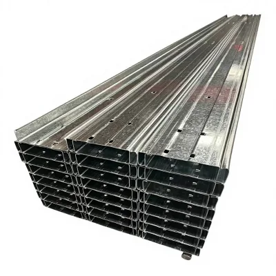 ASTM Hot Dipped Galvanized C Channel Steel Profile Z275 Zinc Coating for Solar Mounting